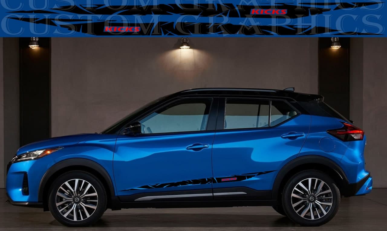 Premium Stickers Compatible With Nissan Kicks Best Unique Design