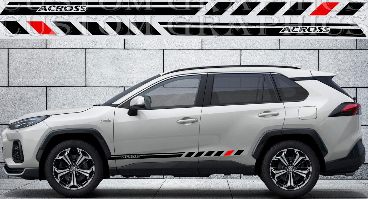 Autocollants Premium compatibles avec Suzuki Across Meilleur design élégant