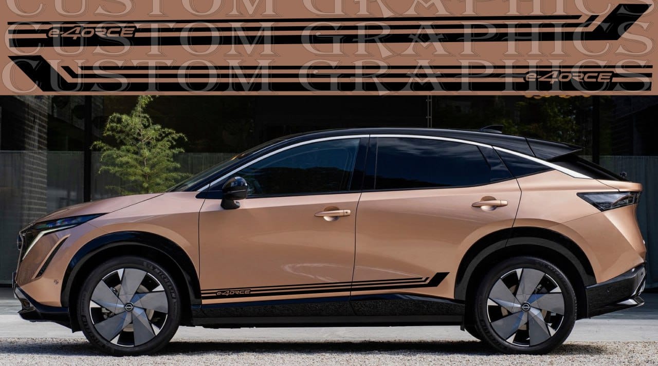 Sticker Compatible with Nissan Ariya Design Car Styling