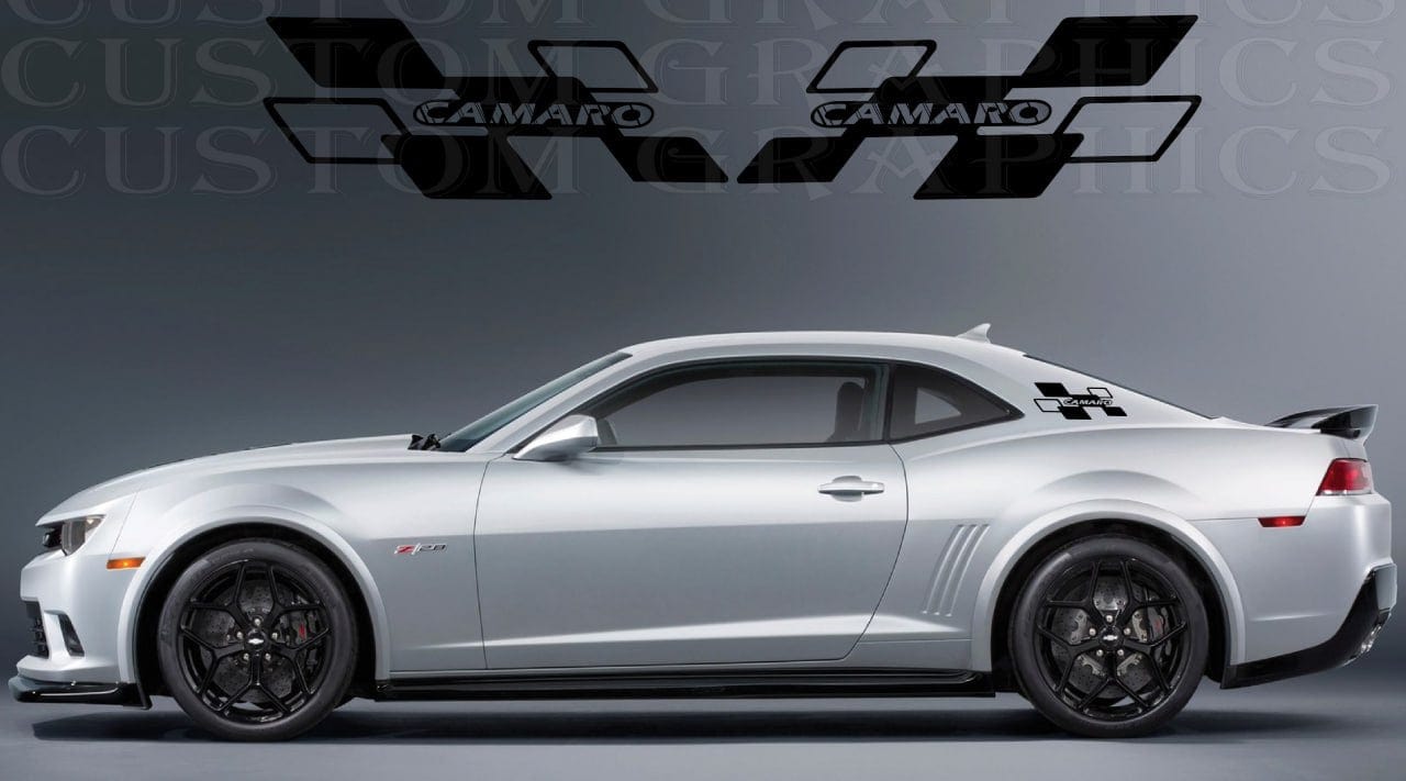 Premium Stickers Compatible With Chevrolet Camaro New Rear Design