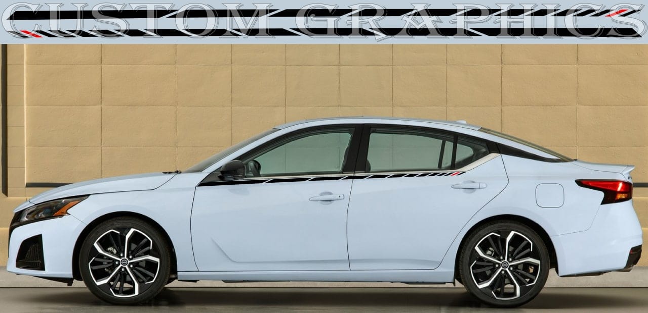 Stickers Compatible With Nissan Altima New Up Line Design