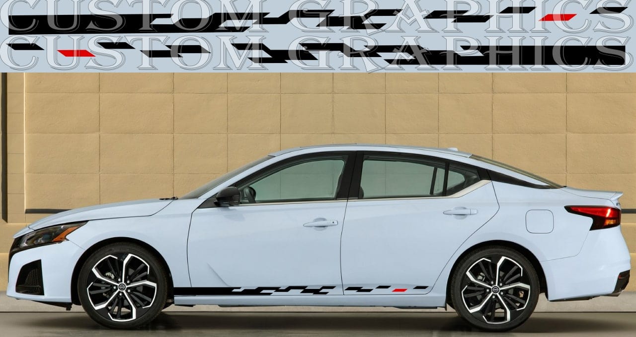 Stickers Compatible With Nissan Altima New Unique Design