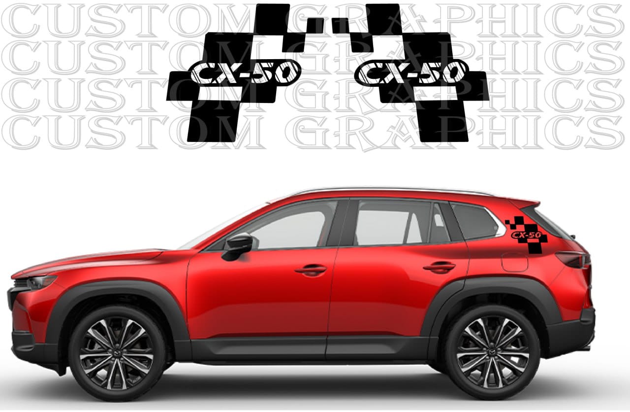 Sticker Compatible with Mazda CX-50 Vinyl Stripes Decals