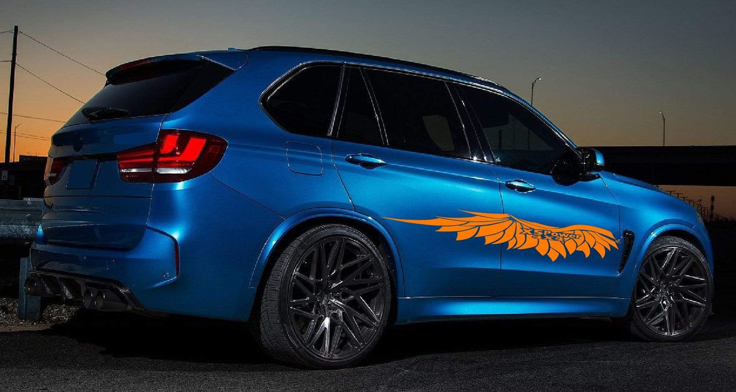 Pair Vinyl Graphics Decals For BMW X5 - Brothers-Graphics