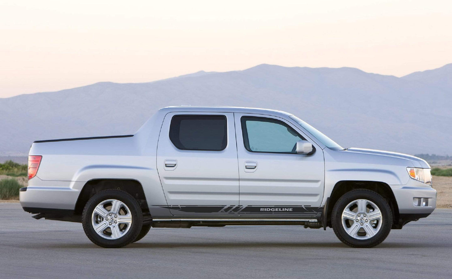 Autocollants en vinyle pour portières de voiture Honda Ridgeline