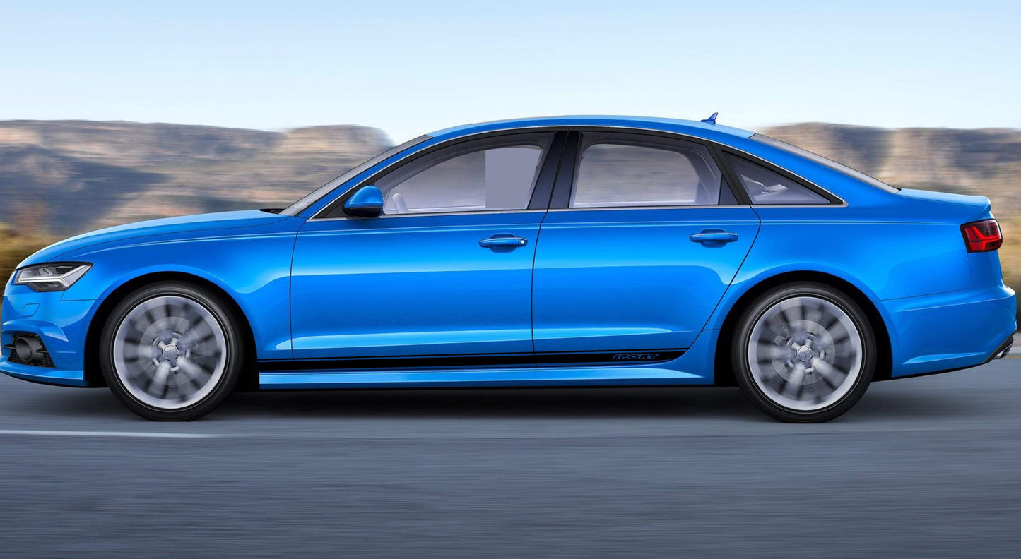 Classic Line Graphic for Audi A6 | Audi A6 sticker kit | Audi A6 stickers