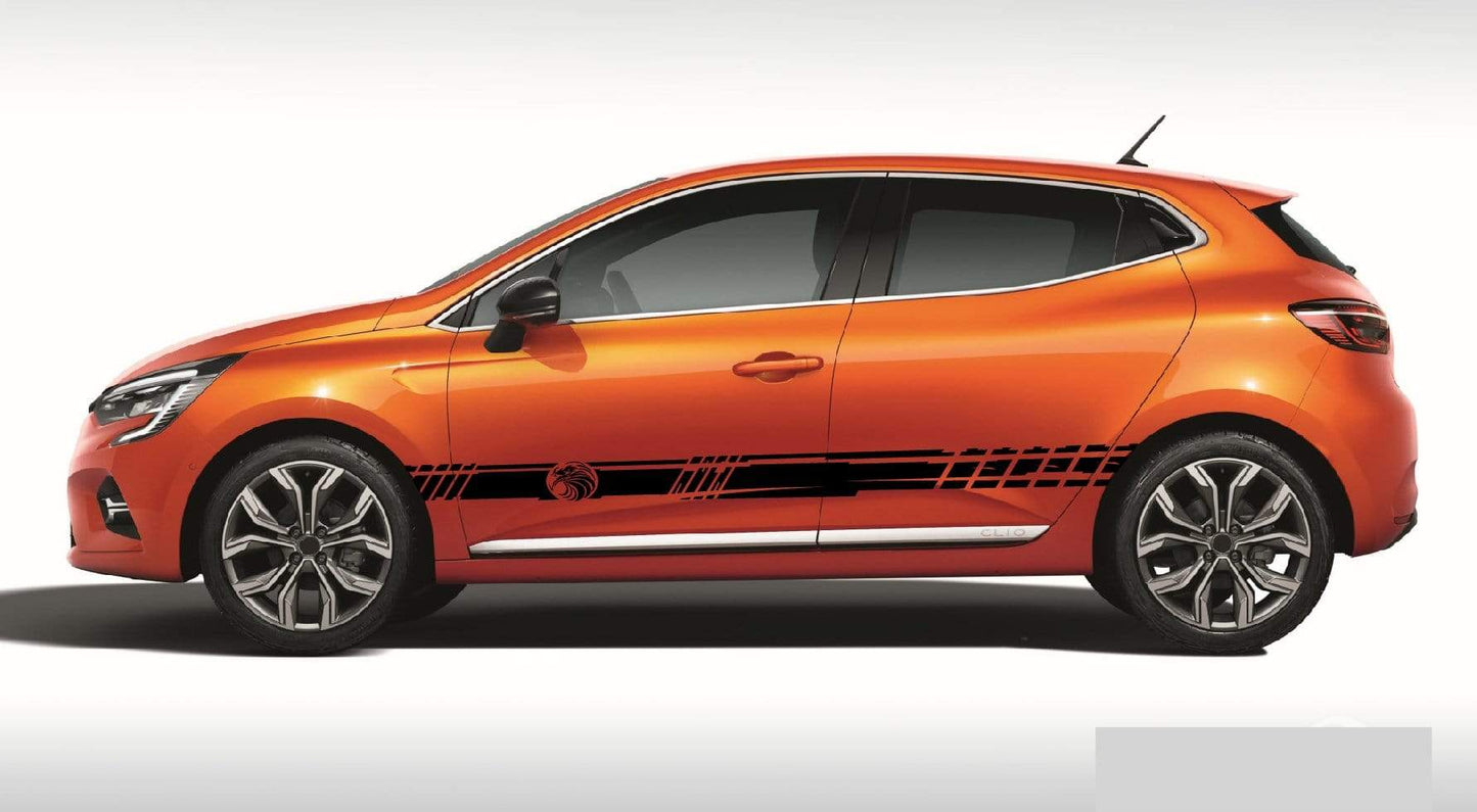 Eagle Graphic renault stickers Racing Stripes for Renault Clio renault clio car decals