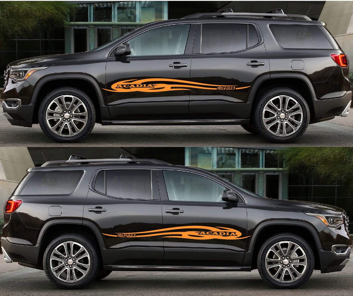 Graphics Line Sticker Vinyl Racing Stripes For GMC Acadia - Brothers-Graphics