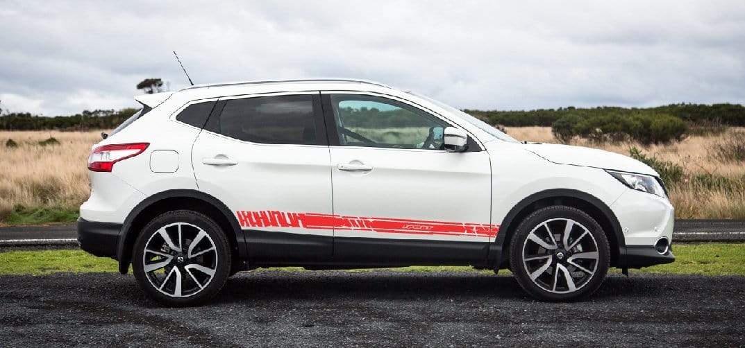 Truck decals Racing Stripes For Nissan Qashqai