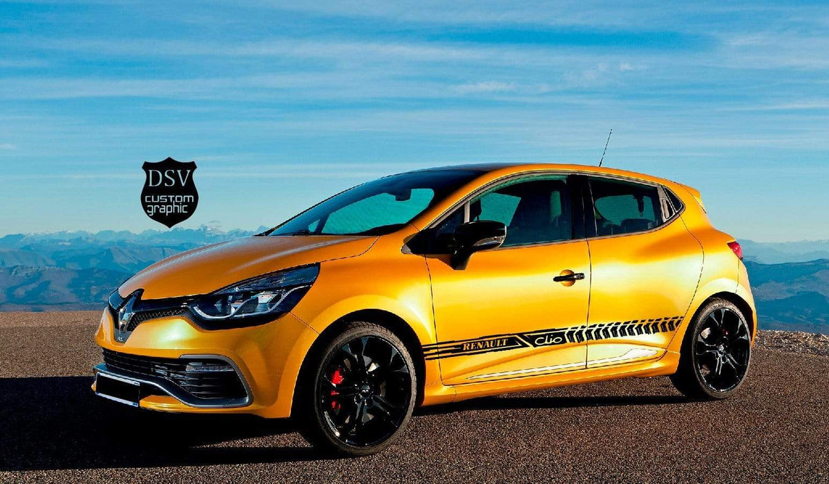 Renault Captur Collection  Personalize your Renault Captur with vinyl decals. Designed for crossover lines. Weatherproof