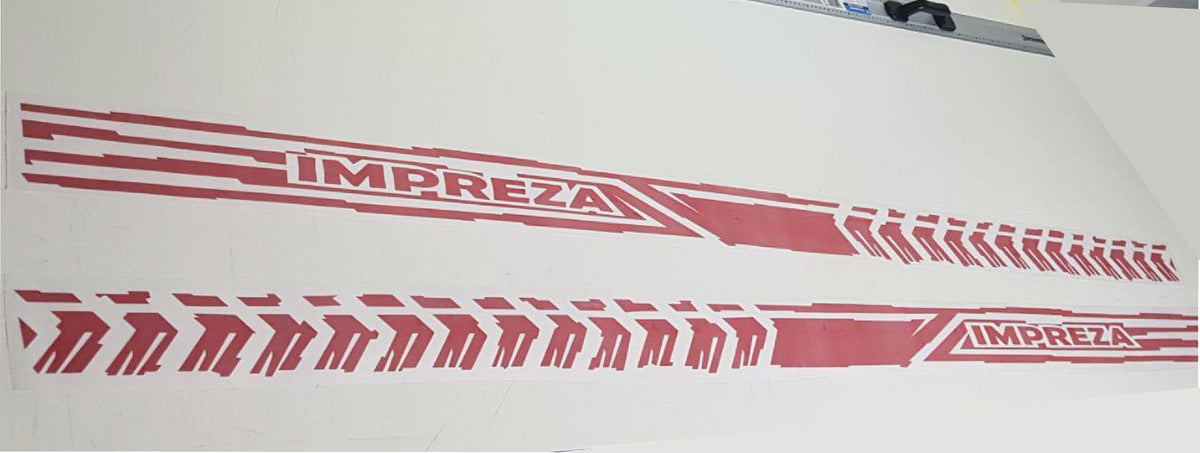 Stickers Compatible with Subaru Impreza Collection | Brothers Graphics