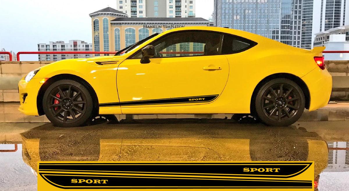 Vinyl Stickers Compatible with Subaru BRZ | Brothers Graphics