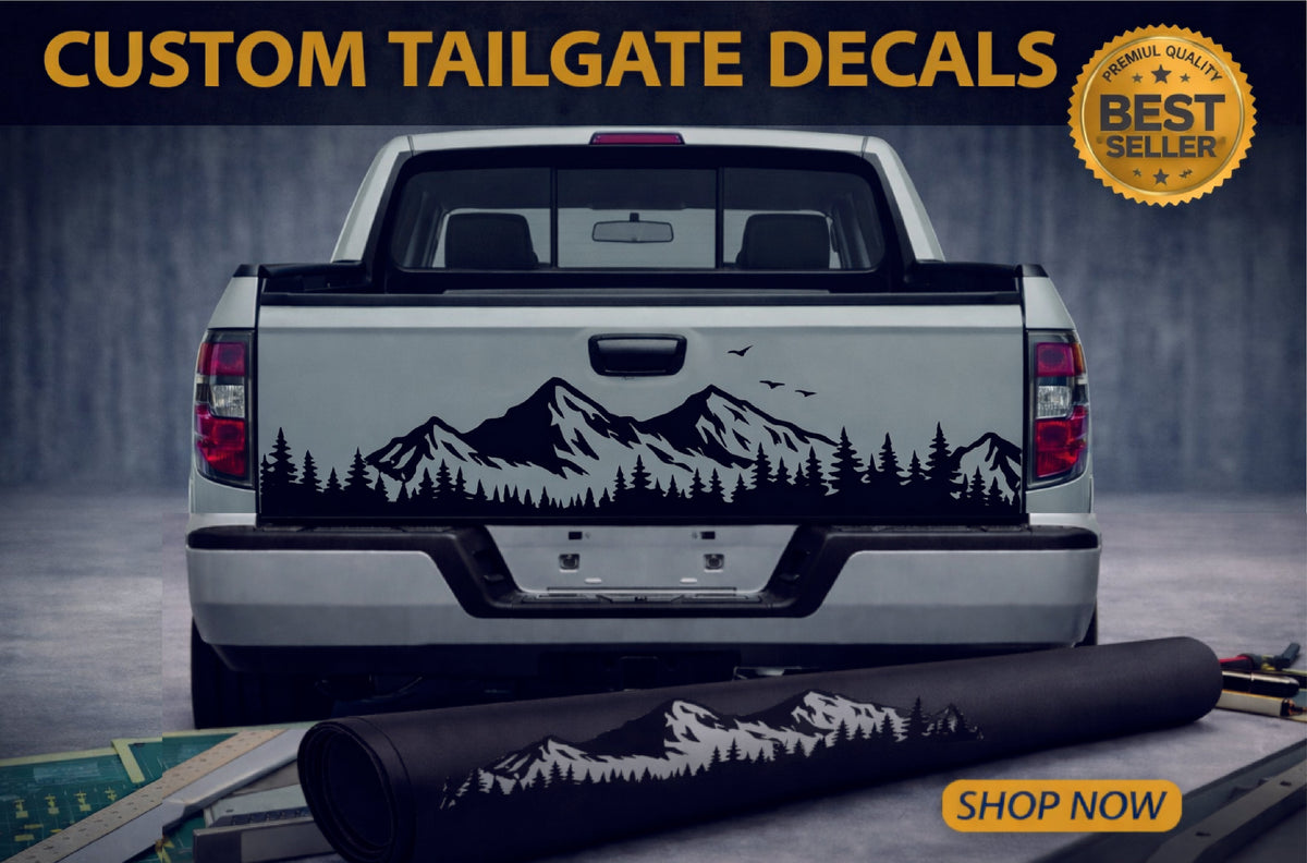Honda Ridgeline Collection  Transform your Honda Ridgeline with custom vinyl stripes. Designed to highlight its pickup design. Durable and UV-resistant.
