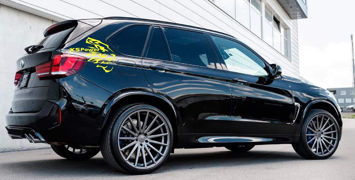 BMW X5 Collection Upgrade your BMW X5 with vinyl stripes that match its luxury SUV styling