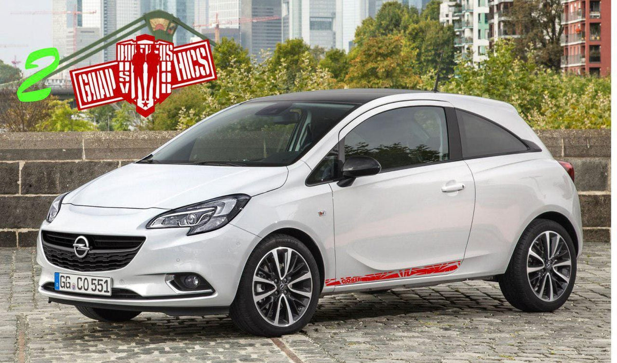 Custom graphics decals designed for opel styling vinyl decal collection