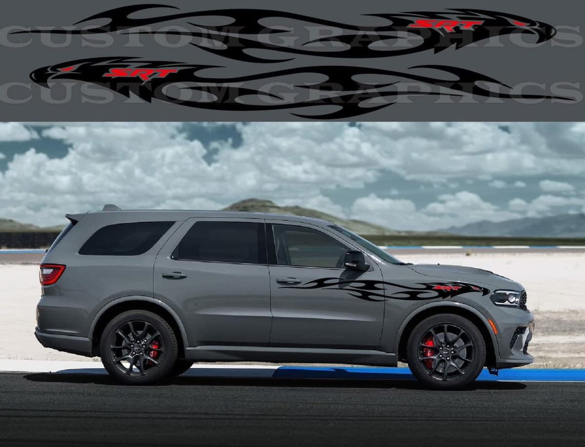 Vinyl decal Stickers Compatible with Dodge Durango Collection 