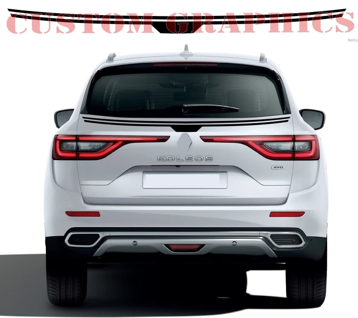 Renault Koleos Collection Add sporty design to your Renault Koleos with vinyl stripe decals