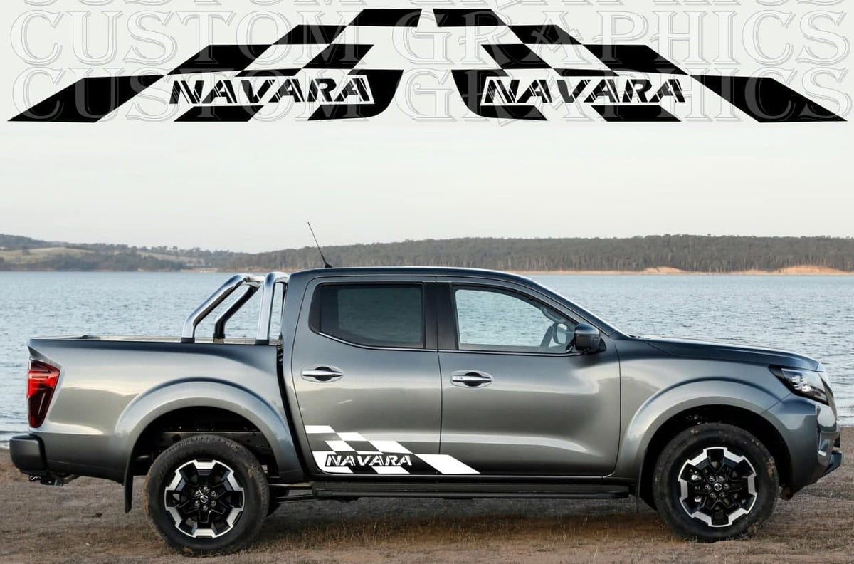 unique nissan design sticker decal, navara sticker, frontier sticker