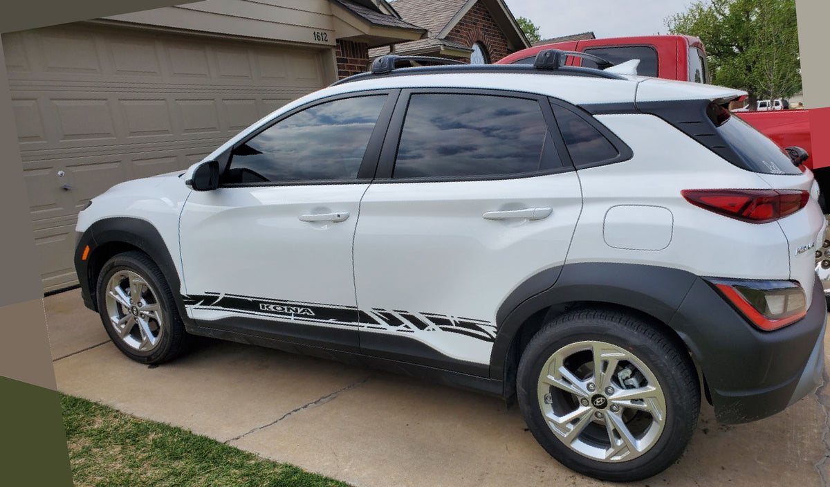 Vinyl Decal Stickers Stripes For HYUNDAI KONA