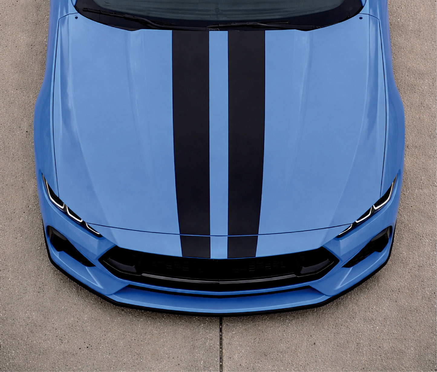 Copie des bandes autocollantes en vinyle de qualité supérieure compatibles avec Ford Mustang | Conception de figurines