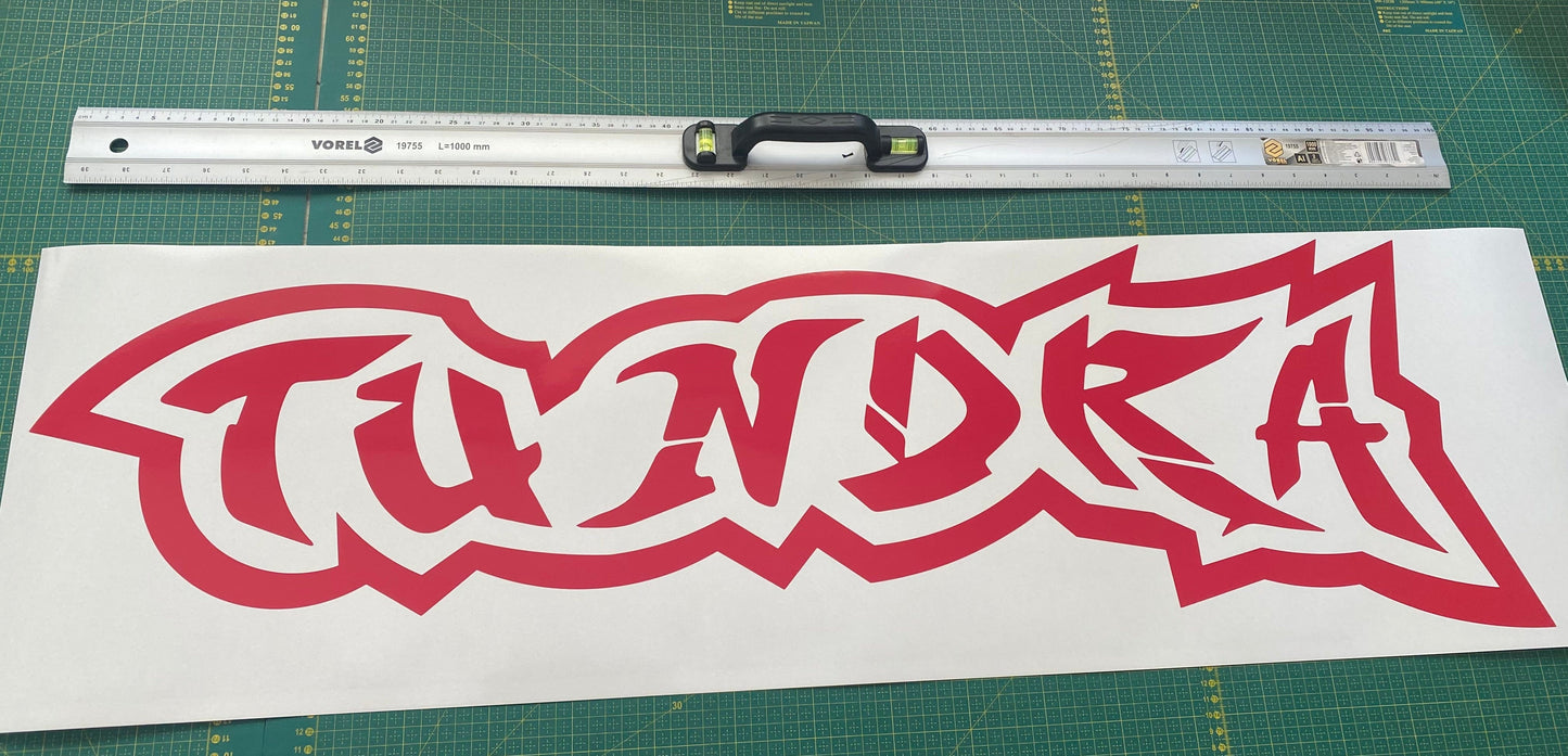 2 Pcs Letters Decals For Toyota Tundra