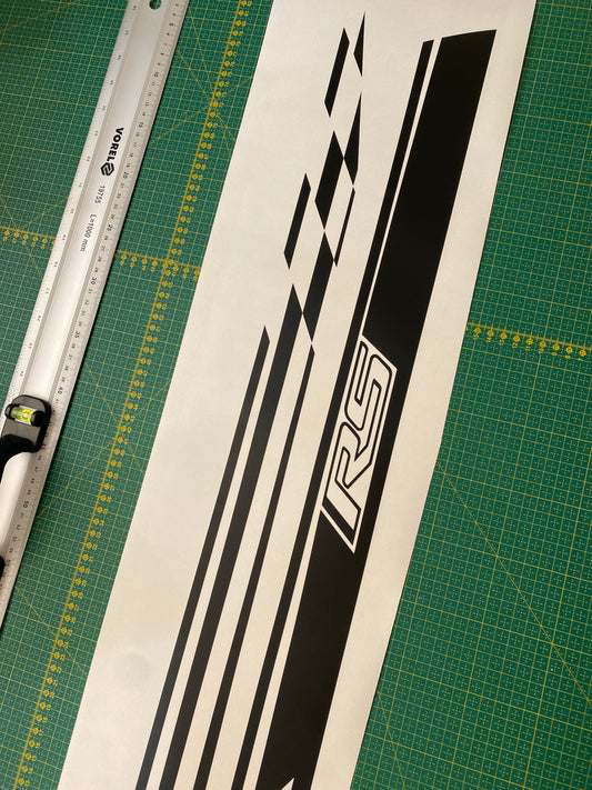 Premium Vinyl Stickers Compatible with Chevrolet Trax Up Line RS Design