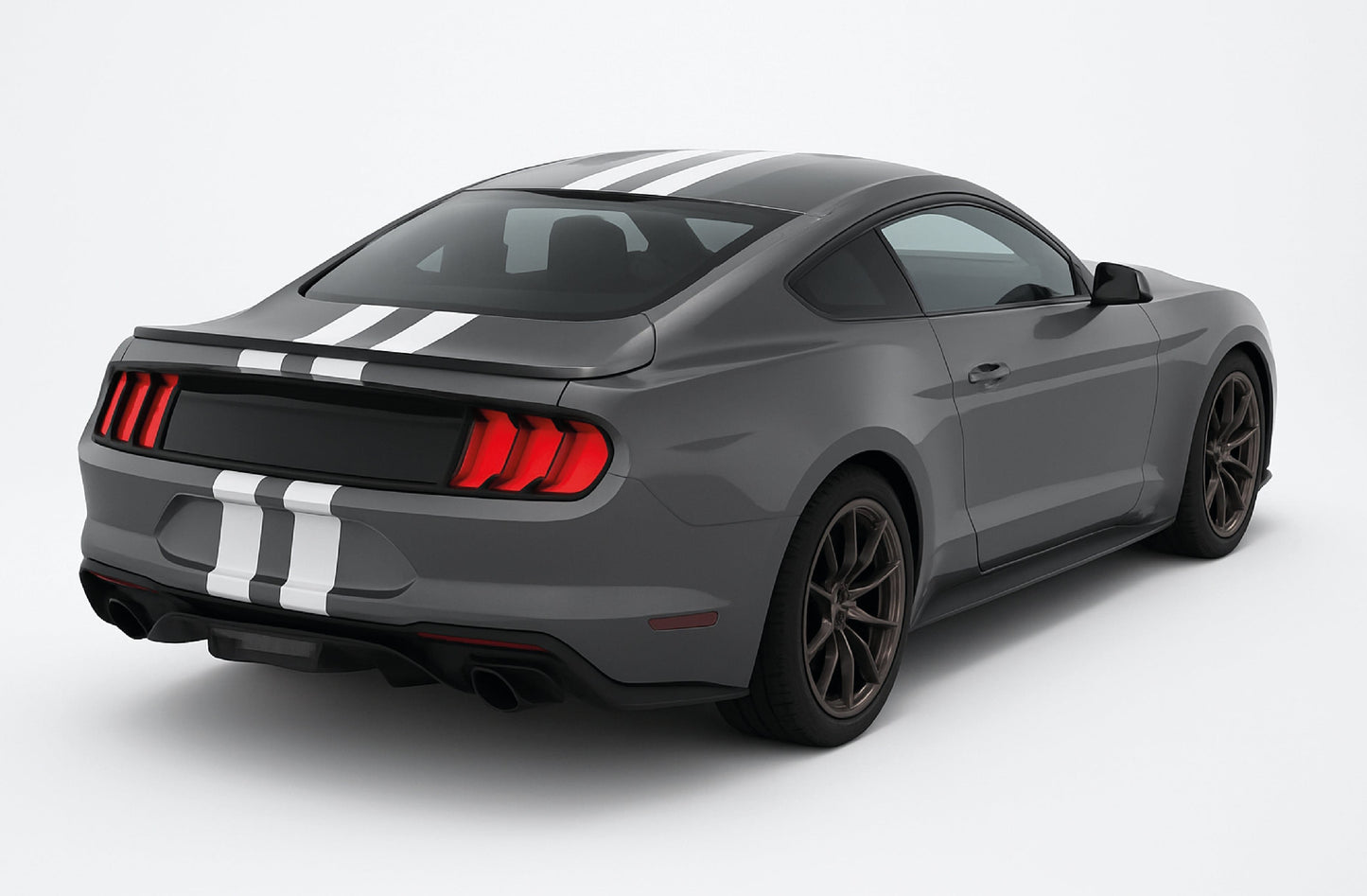 Copie des bandes autocollantes en vinyle de qualité supérieure compatibles avec Ford Mustang | Conception de figurines