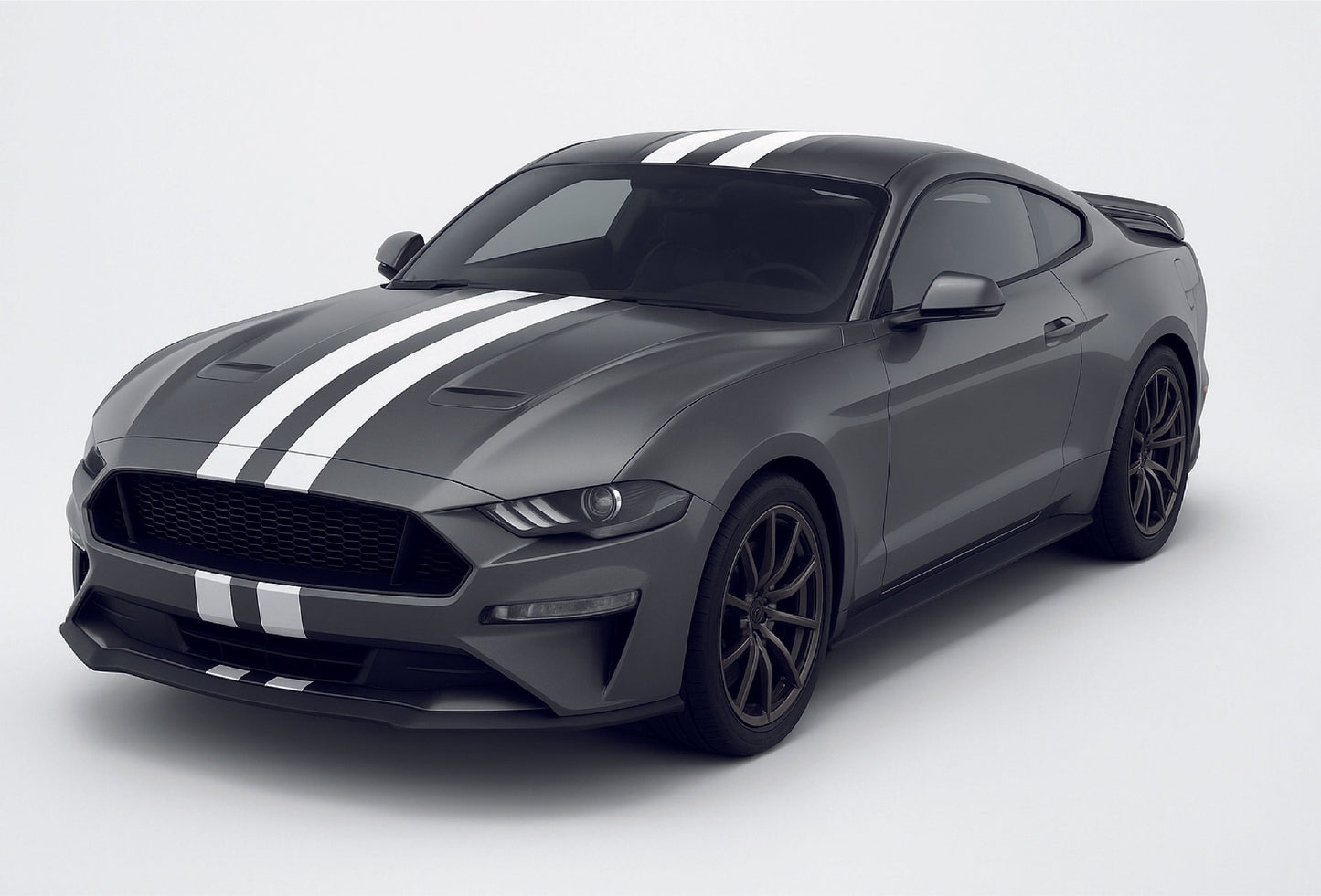 Copie des bandes autocollantes en vinyle de qualité supérieure compatibles avec Ford Mustang | Conception de figurines
