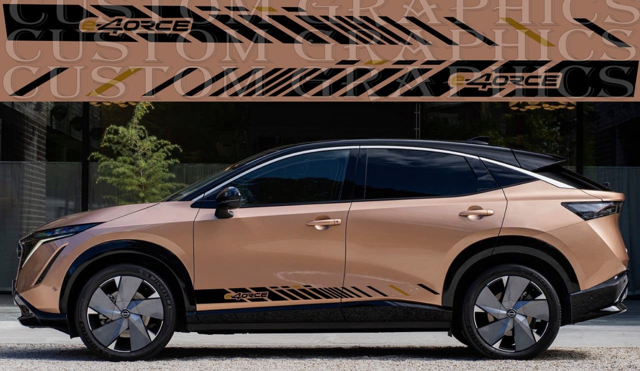 Sticker Compatible with Nissan Ariya New Beautiful Design Car Styling