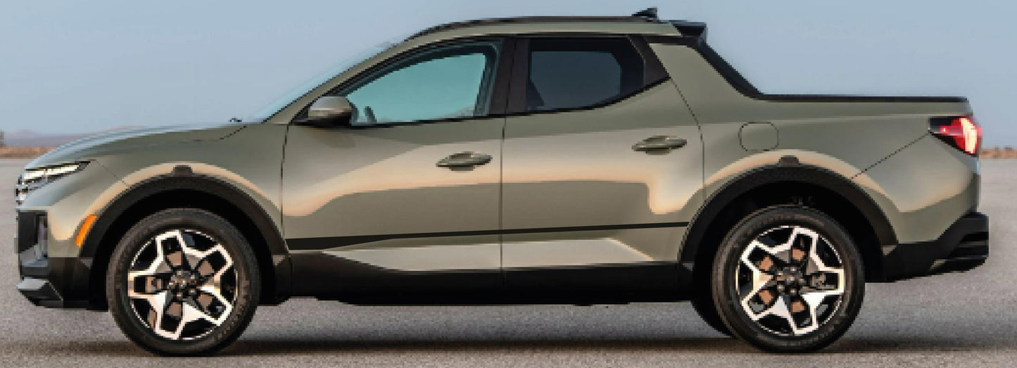 Premium Vinyl Sticker Compatible with for HYUNDAI Santa Cruz