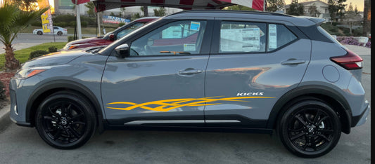 Tribal Design Stickers Compatible With Nissan Kicks