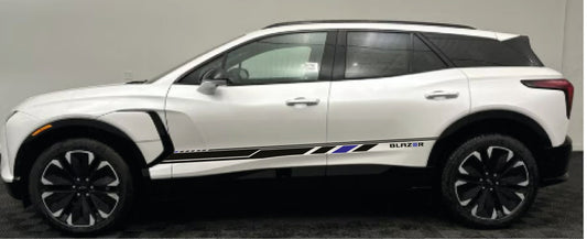 Style Premium Stickers Compatible With Chevrolet Blazer EV Figure design