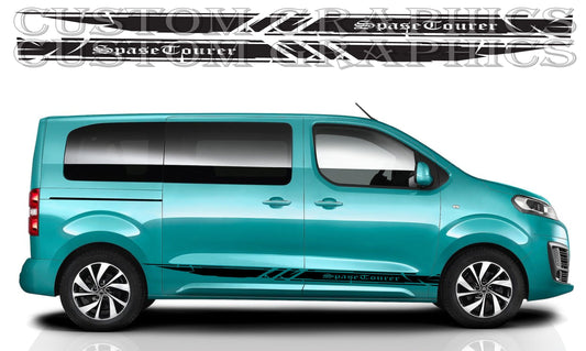 Best Line Design Graphic Stickers Compatible with Citroen Spacetourer