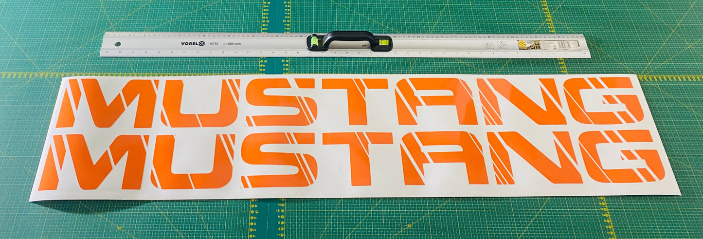 Logo Stickers compatible with Ford Mustang  | Ford mustang pony decal