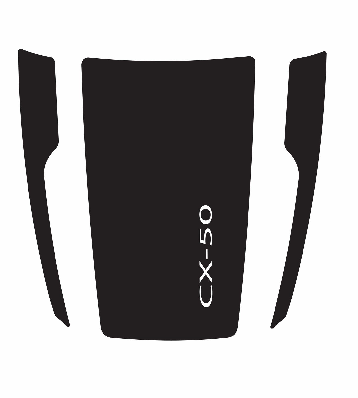 Premium Hood Sticker Compatible with  Car styling decals