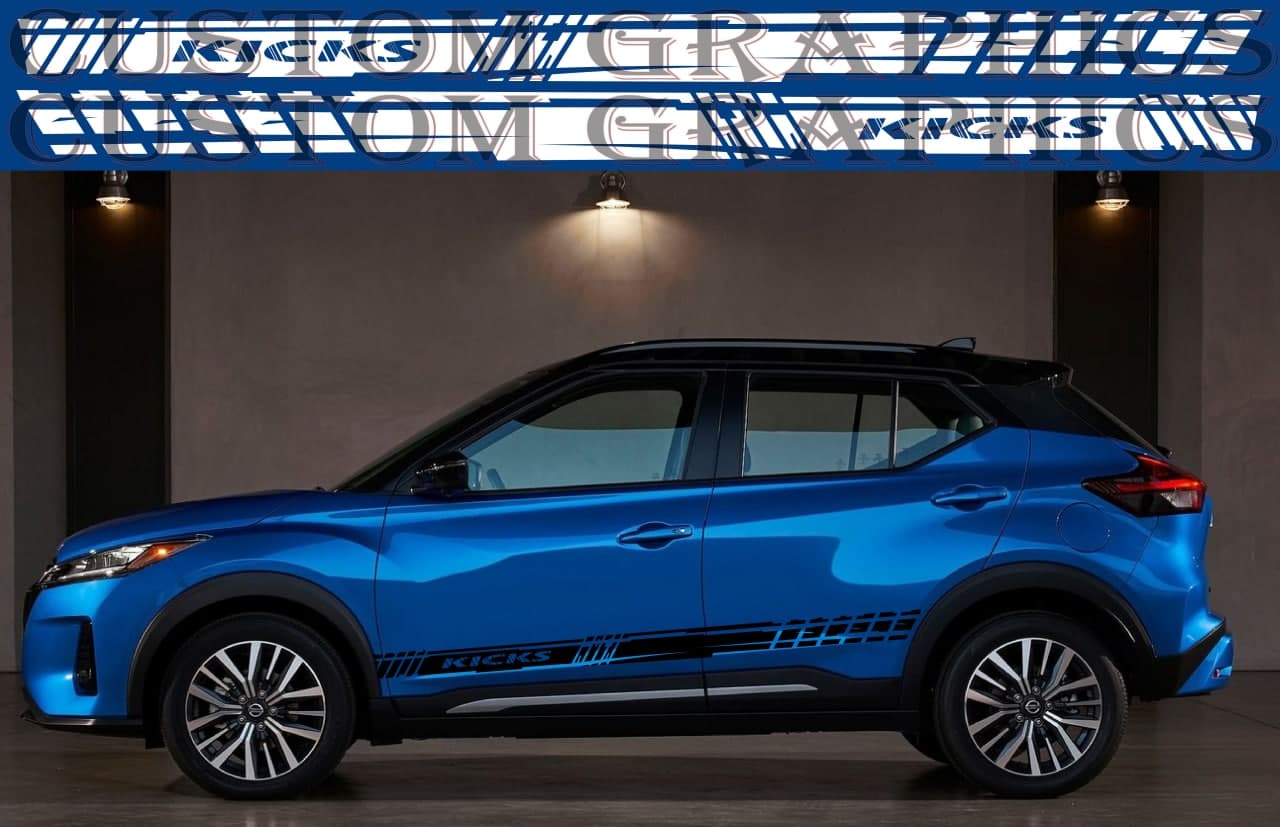 Style Line Design Stickers Compatible With Nissan Kicks