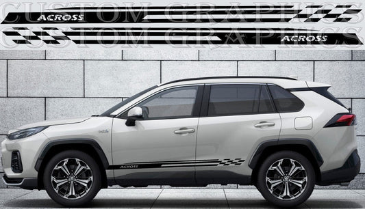 Autocollants de qualité supérieure compatibles avec le design Suzuki Across Style