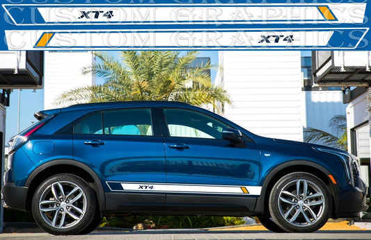 Sticker Compatible with Cadillac XT4 New Best Design Body Kit Decal