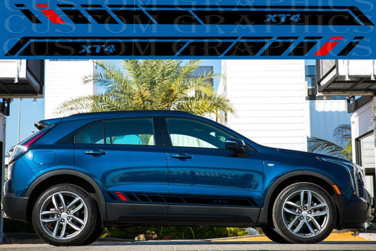 Sticker Compatible with Cadillac XT4 New Best Design Body Kit Decal