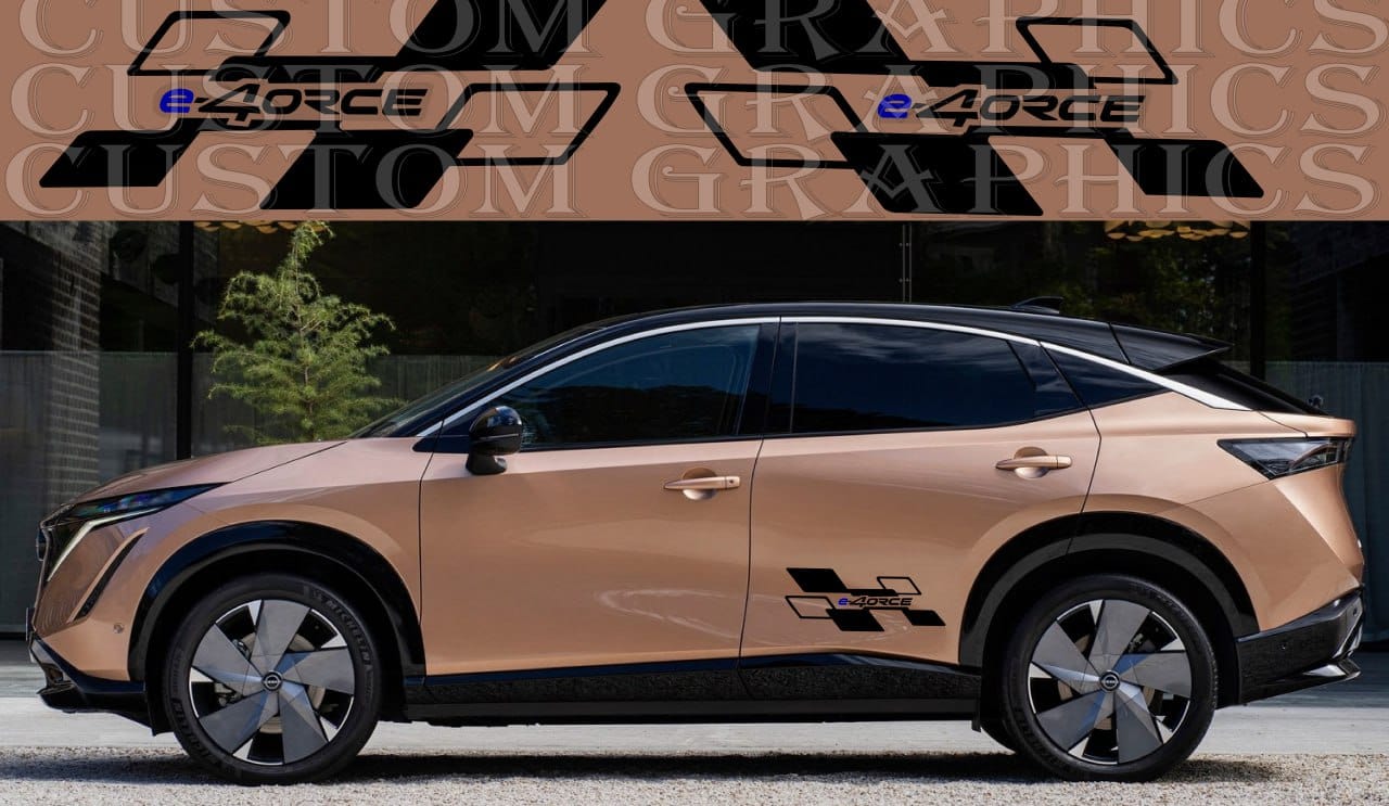 Sticker Compatible with Nissan Ariya New Beautiful Design Auto Obsessed