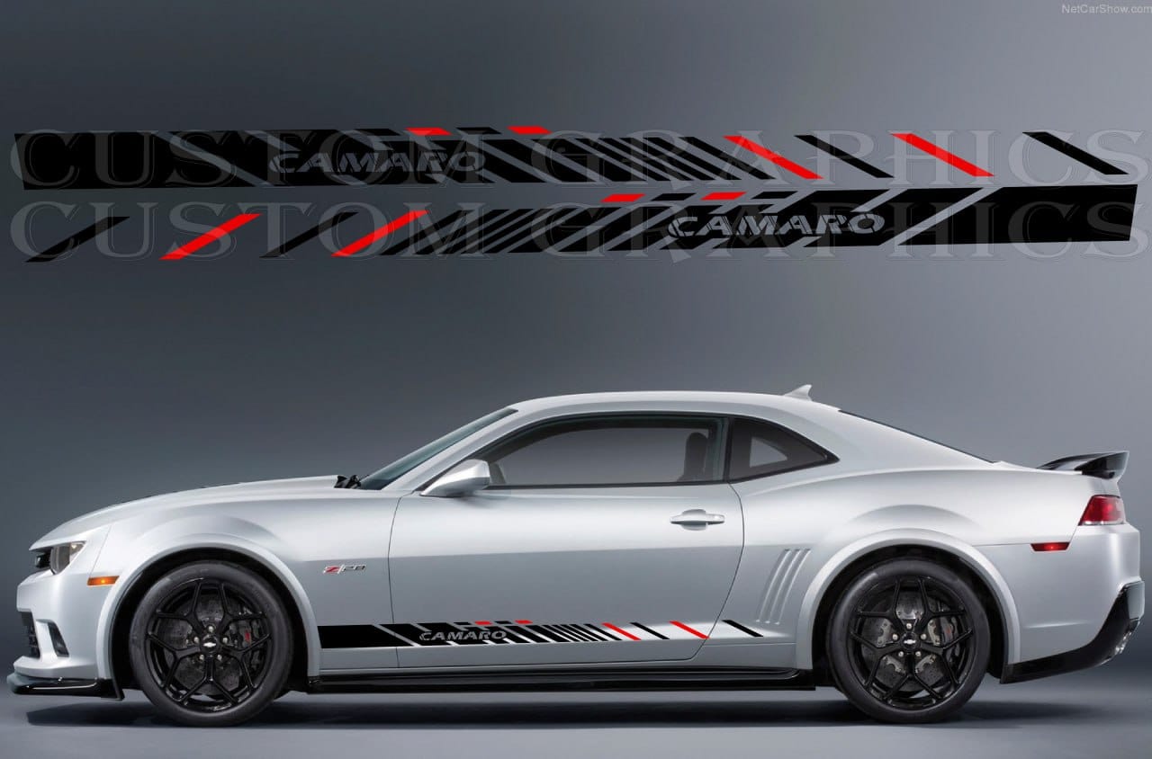 Premium Stickers Compatible With Chevrolet Camaro New Unique Design