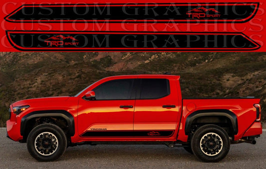 Premium Sticker Compatible with Toyota Tacoma New Line Classic Design