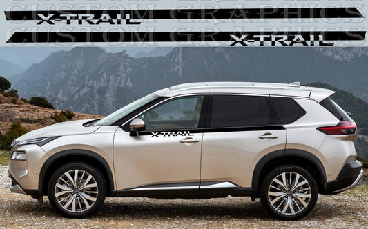 Premium Sticker Compatible With Nissan X-Trail New Best Style Design