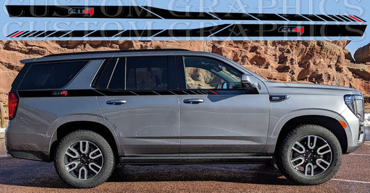 Premium Sticker Compatible With GMC Yukon Denali New Style Design