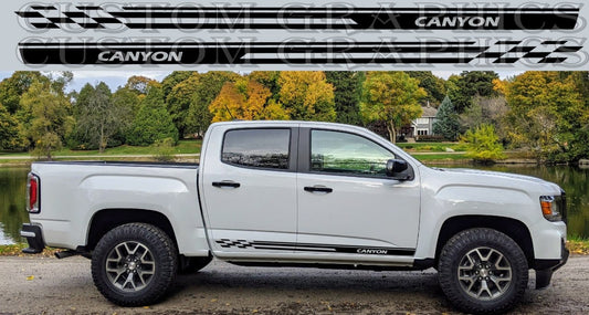 Premium Vinyl Sticker Compatible With GMC Canyon New Design