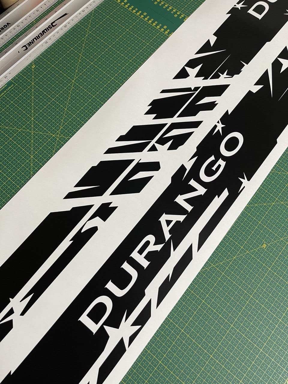 Premium Vinyl Stripes Compatible with Dodge Durango New Design