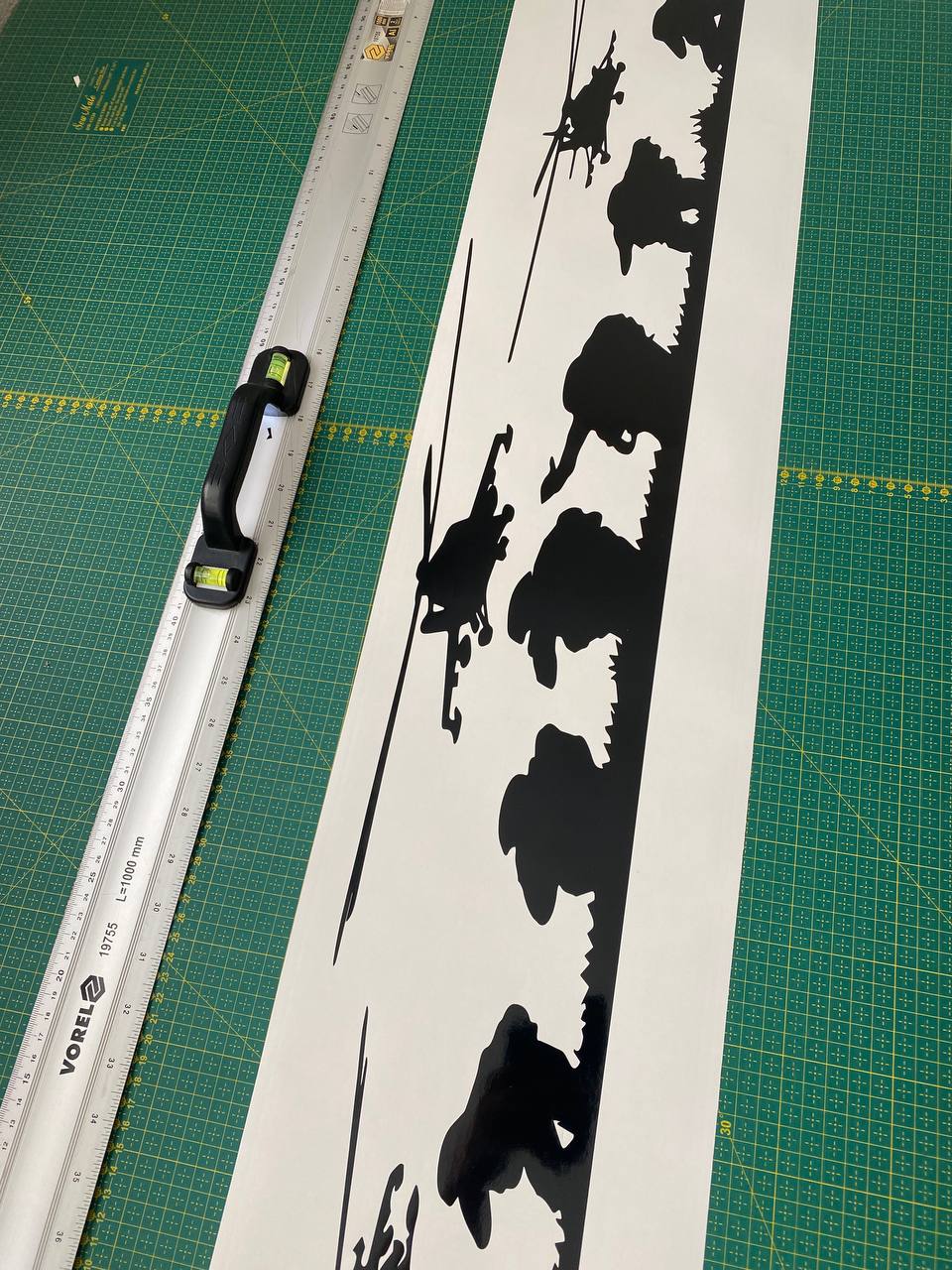 Tailgate Sticker Soldiers and Chopper Design Sticker Vinyl Graphics Compatible With Ford Maverick