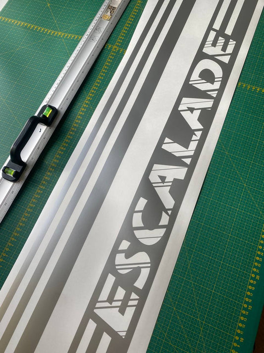 Premium Quality Stickers Compatible with Cadillac Escalade New Line Design Body Decal