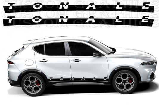 Premium Quality Stickers Compatible with Alfa Romeo Tonale
