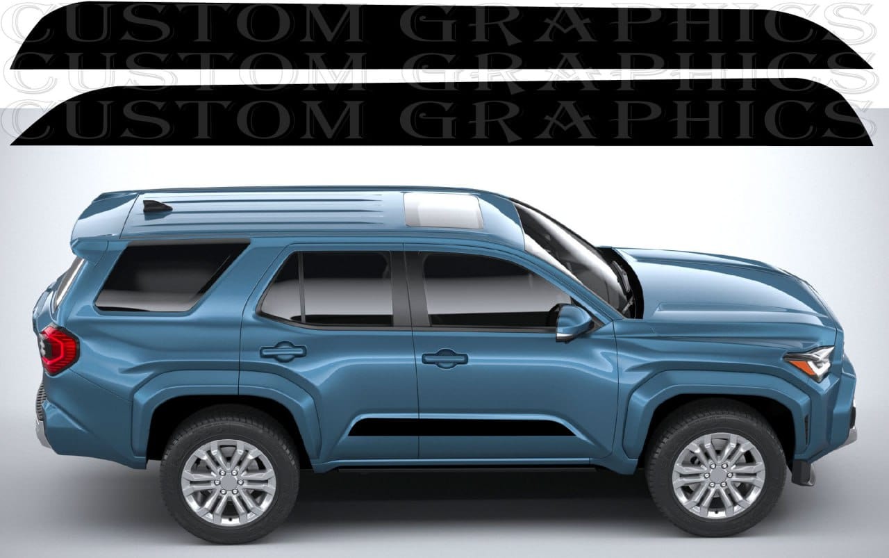 Premium Sticker Compatible With Toyota 4Runner Trailhunter Classic Line design